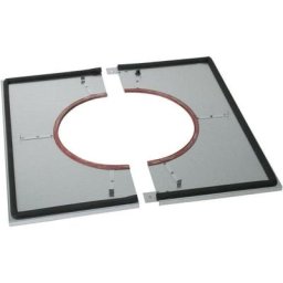 Jamais utilisé] Plaque Distance de Sécurité Etanche Poujoulat pgi D80/130mm pdse 80 130PGI