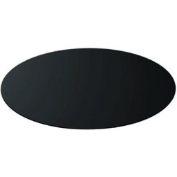 Protecteur de sol rond en fer peint diam. CM89