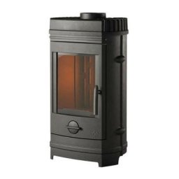 Invicta - Poele a bois Chatel - Puissance optimale: 8 kW - Max: 12 kW- Bûches 34 cm max - Fonte
