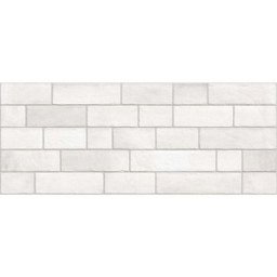 Vives Azulejos Y Gres - Parement mural briquettes Marlon Nieve 20x50 cm - 1m²