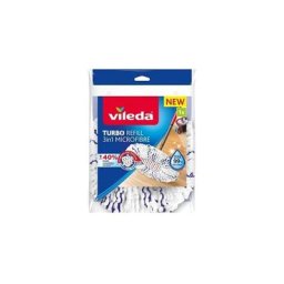 Turbo 3in1 Refill, 1 piece, Compatibleavec tous les systèmes de balais rotatifs Convient à tous les
