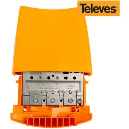 Amplificateur D'antenne Pour Mât Extérieur Gain Fm: 15 db Uhf: 4 db Televes