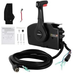 Bo?te de Télécommande Montage Latéral 8 Broches pour Moteur de Bateau Mercury pt - Vevor