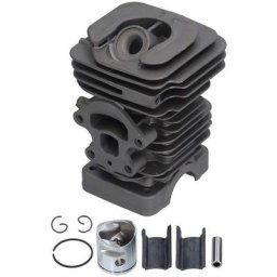 Remplacement de tronçonneuse, kit de piston de cylindre en aluminium résistant à l'usure pour le