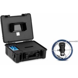 Caméra inspection canalisation - 30 m - 12 led - Écran couleur ips de 7 pouces