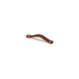 Poignée cuir nica - Largeur : 25 mm - Hauteur : - - Entraxe : 128 mm - : - Décor : Brun foncé