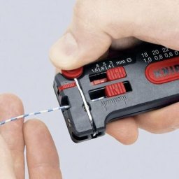 Mini-Dénudeur 100mm, Ø0,12-0,4 Knipex 12 80 040