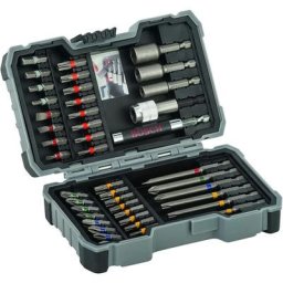 43 pièces Coffrets d'embouts de vissage Extra Hard (ph, pz, sl, t, TH-Bit, Accessoires Perforateurs