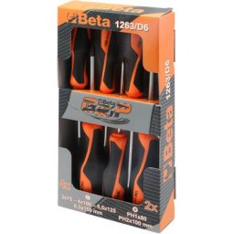 Tournevis série Beta 1263 PCS.6 1263/D6