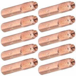 10 Pièces Buses de Soudage mig 0.9mm Embouts de Contact de Soudage mig Kit de Buses Conductrices en
