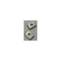 Boite 10 plaquettes carbure K10 - 7,65 x 12 x 1,5 mm travail du bois