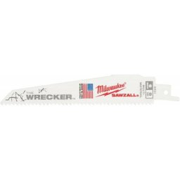 Lame de scie sabre wrecker 150x3.2mm Milwaukee ve à 5 Unité