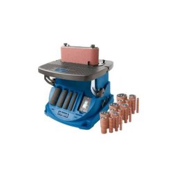 Pack Scheppach Ponceuse Oscillante - 450W - OSM600 - 18 Manchons abrasifs - grain 240