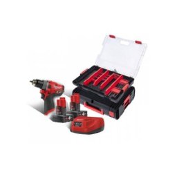 Milwaukee - Perceuse visseuse M12 FDD-402XA 12 v 2 batteries 4 Ah - 4933464132