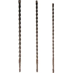 244690 Jeu de forets pour marteau-perforateur 3 pièces 10.0 mm, 12.0 mm, 14.0 mm Longueur totale