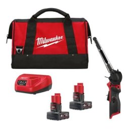 Milwaukee - Ponceuse à bande 12V fuel (2x4.0 Ah) M12 FBFL13-402B 4933480961