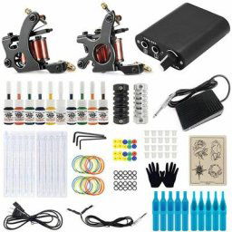 Kit de tatouage complet pour débutants Kit d'alimentation de tatouage pour Machine à tatouer