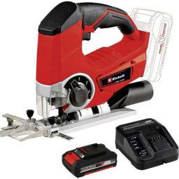 Scie sauteuse sans fil Einhell te-js 18 Li 4326407 + batterie, + chargeur 18 v 2.0 Ah