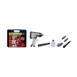 Coffret clés à chocs 1/2 + 15 accessoires - Mecafer