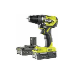 Ryobi - Perceuse-visseuse brushless E-torque 18V One Plus - 2 batteries 18V 2.0Ah - 1 chargeur