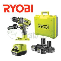 Ryobi - R18PD7-220B - Marteau perforateur sans fil 18V