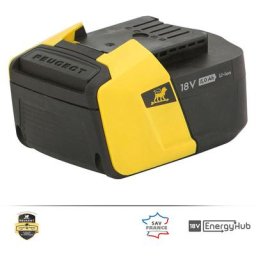 EnergyHub-18V50 Batterie Lithium-Ion 5,0 Ah - Garantie 3 ans , SAV++ Collect & Change, batterie