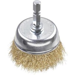Brosse de table, fil en laiton, ondulée 609110 1 pc(s) - KWB