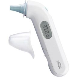 Braun - ThermoScan® 3 Thermomètre médical infrarouge avec alarme spéciale fièvre, pointe de mesure