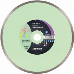 Disque diamant Sidamo Pro Céram-E - ø 250 x 25.4 x 8 mm - 11130173
