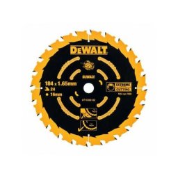 DeWalt DT10302 Extreme - Lame de scie circulaire - 184 x 16 x 24D - bois