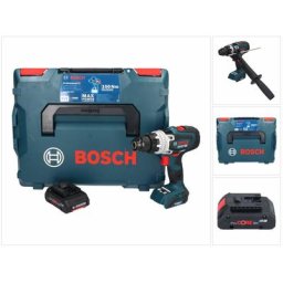 Bosch gsr 18V-150 c Professional Perceuse-visseuse sans fil 150 Nm Biturbo Brushless 18V + 1x