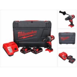 Milwaukee M18 BLPD2-302X Perceuse-visseuse à percussion sans fil 18 V 82 Nm Brushless + 2x