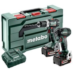 Metabo Pack perceuse visseuse + visseuse à choc 18V 4Ah - 685183000