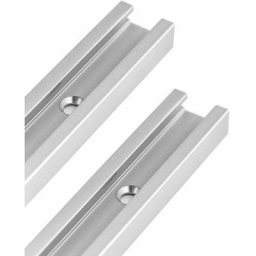 300 mm T-Track T-Slot en Aluminium, Rail à Onglet en T pour Scie à Table, Défonceuse et Outils de