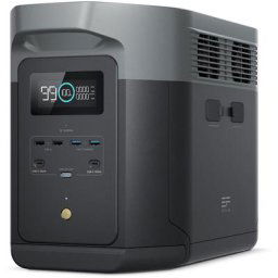 Station électrique portable Ecoflow delta 2 Max, capacité 2048Wh, batterie lfp 3 000 cycles,