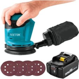 Ponceuse excentrique,Remplacer pour la batterie Makita ponceuse orbitale aléatoire Machine de