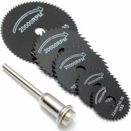 Lot de 6 lames de scie circulaire - Pour outil Dremel - Pour couper le bois, le métal 【Offres du