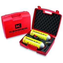 Kemper - Chalumeau gaz kit 2 bouteilles Propane + Lampe à souder Professionnelle