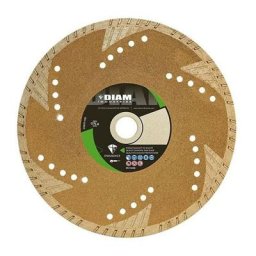 Diam Industries - Disque diamant tuile et pierre naturelle avec flasque déportée Ø125 mm