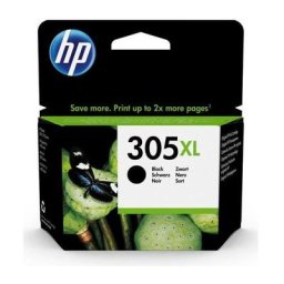 305XL Cartouche d'encre noire grande capacité authentique (3YM62AE) pour DeskJet
