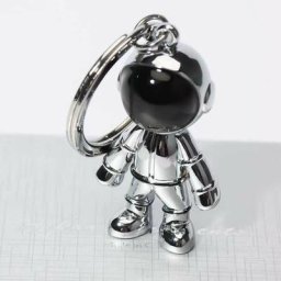 Astronaute Pendentif en métal Porte-clés(argent), Hanging Keychain Téléphone Sac Pendentif Porte