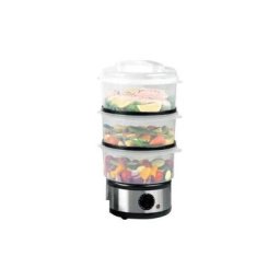 FG9122 Cuiseur Vapeur 7.5L - 3 panier vapeur avec paniers - Minuteur : 60 min - Fagor