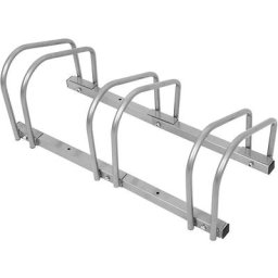 Supports pour vélos Supports métalliques au sol (3 vélos) - Aufun