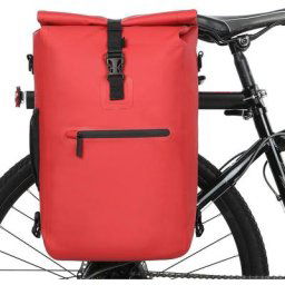 Sacoche de Vélo Étanche 3 En 1 Pour Porte-Bagages Arrière de Vélo Sac À Dos Sac À Bandoulière
