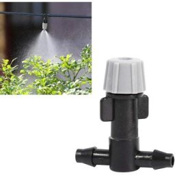 Buse Brumisation, 20pcs t Joints et 20pcs Buse d'Arrosage Brumisation Buse d'irrigation Serre