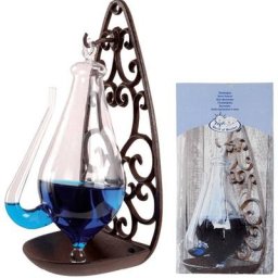 Verre tonnerre avec support en fonte - Livraison gratuite - Marron
