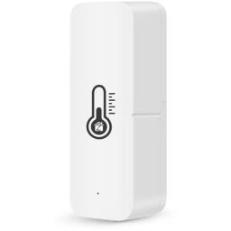 Capteur de Température et dhumidité, Thermomètre Connecté Wifi, Capteur Temperature avec Alerte