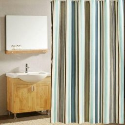 Blue Dream - Rideau De Douche 200 x 240 Cm (l x h), Anti-moisissure, Antibactérien, Rideaux De