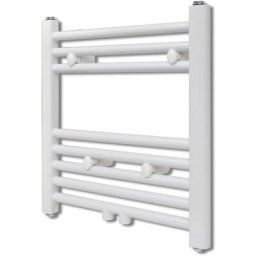 Radiateur Sèche-Serviettes Vertical | Sèche-serviette à eau chaude pour Salle de Bain 480 x 480 mm