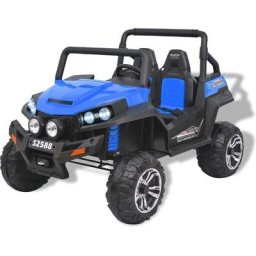 Vidaxl - Voiture électrique pour enfants 2 places xxl Bleu et noir Bleu